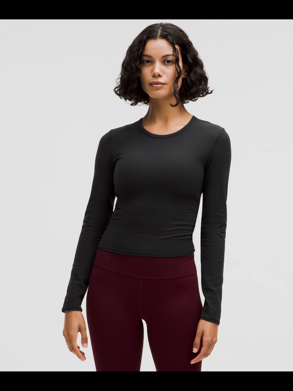 LululemonAll It Takes Back-Twist Ribbed Long-Sleeve Shirt